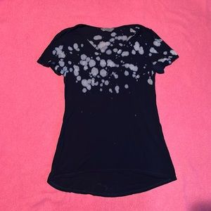 Bleached Navy Top